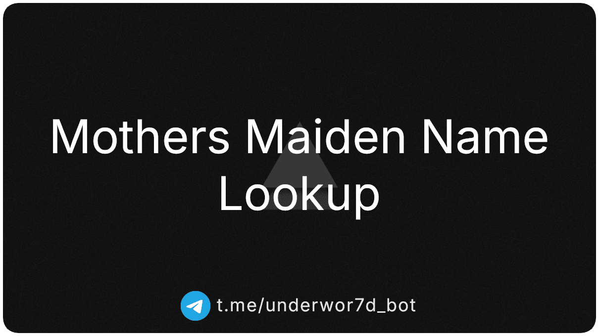 Mothers Maiden Name