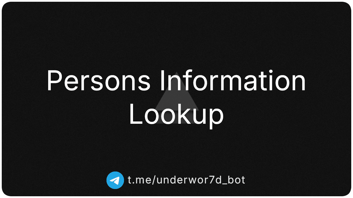 Person Information + DOB